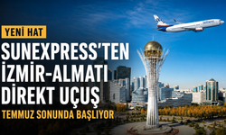 SunExpress İzmir’den Almatı’ya direkt uçuş başlatıyor
