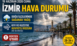 İzmir’de bugün hava ikiye bölünüyor: Doğuda sağanak, kıyıda fırtına