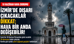 İzmir’de dışarı çıkacaklar dikkat: Hava bir anda değişebilir!