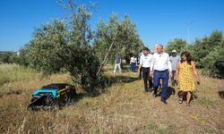 Gaziemir Belediyesi ot temizliğinde robot dönemini başlattı