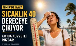 İzmir hava durumu: Termometreler 40 dereceyi görecek, kıyılarda fırtına bekleniyor