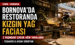 İzmir’de zincir restoranda kızgın yağ bebeğin üzerine döküldü: Tedavisi 8 aydır sürüyor