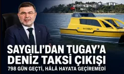 Bilal Saygılı’dan Cemil Tugay’a deniz taksi çıkışı: Verilen söz neden tutulmadı?