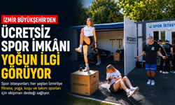 İzmir’in ücretsiz spor istasyonlarına yoğun ilgi: Ekipman belediyeden