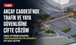ESBAŞ-Optimum kavşağında yeni dönem: Yaya ve trafik güvenliği için üst geçit geliyor