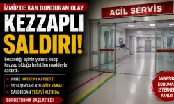 İzmir’de eski eşe kezzaplı saldırı: Anne öldü, kızı ağır yaralı