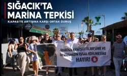 Seferihisar Sığacık’ta marina kapasite artışına karşı ortak tepki: Kıyılar halkındır
