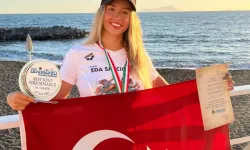 İzmirli Eda Savcıgil’den İtalya’da tarihi zafer: 28 kilometrelik parkurda rekor kırdı