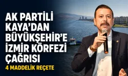 AK Partili Kaya’dan Büyükşehir’e İzmir Körfezi çağrısı: 4 maddelik reçete