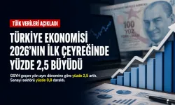 TÜİK açıkladı: İlk çeyrekte büyüme beklentinin altında kaldı