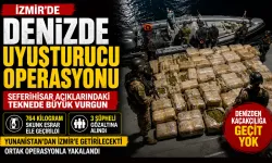 Seferihisar açıklarında ortak operasyon: Teknede 764 kilo skunk yakalandı