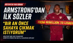 Göztepe’nin yeni transferi Armstrong’dan ilk sözler: Bir an önce sahaya çıkmak istiyorum