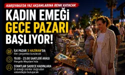 Karşıyaka'da Kadın Emeği Gece Pazarı 3 Haziran’da açılıyor: Üreticiler Hergele Meydanında buluşacak