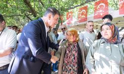 Tugay şehit aileleri ve gazilerle Ödemiş’te buluştu