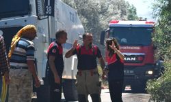 İzmir İtfaiyesi alevlere karşı nöbette