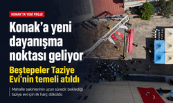 Konak’a yeni dayanışma noktası geliyor: Beştepeler Taziye Evi’nin temeli atıldı