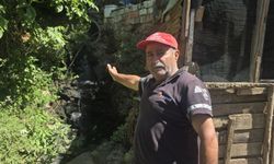Tire’nin turizm rotası Kaplan’da açık kanalizasyon tepkisi: Sular açıktan dereye akıyor!
