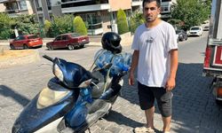 İzmir Karabağlar'da motosikletli kurye yolda saldırıya uğradı