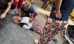 Bayındır’da motosikletin çarptığı kadın yaralandı