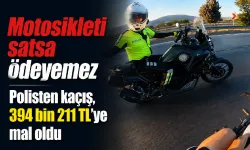 İzmir’de motosikletli kaçış pahalıya patladı: Sürücüye 394 bin TL ceza