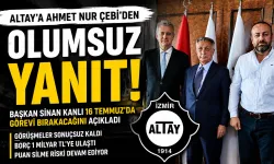 Altay’da beklenen anlaşma olmadı: Ahmet Nur Çebi’den olumsuz yanıt geldi