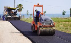 Seferihisar’da Sakız Ağacı yolunda asfalt tamam, yeni etaplar sırada