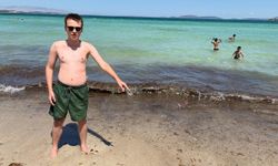 Çeşme sahillerindeki kirlilik tatilcilerin tepkisine neden oldu