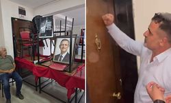 Aydın'ın CHP Nazilli İlçe Başkanlığında büyük kriz: Atanan ilçe başkanına kapılar kapatıldı, barikat kuruldu!