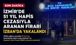 İzmir’de 51 yıl hapis cezasıyla aranan firari İZBAN’da yakalandı
