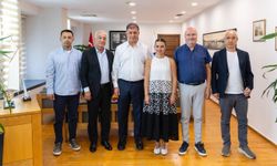 Seferihisar Belediye Başkan Vekili Fuat Gümüş'ten ilk ziyaret Başkan Tugay'a