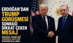 Erdoğan’dan Trump görüşmesi sonrası dikkat çeken mesaj