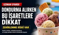 Dondurma alırken bu işaretlere dikkat: Zehirlenme riski var