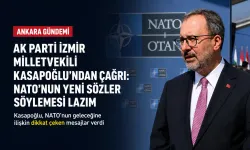 AK Parti İzmir Milletvekili Kasapoğlu’ndan çağrı: "NATO'nun yeni sözler söylemesi lazım"