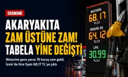 Akaryakıt tabelası yine değişti: Motorinde ikinci artış geldi