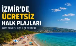 İzmir’de ücretsiz halk plajları: 2026 güncel ilçe ilçe rehber