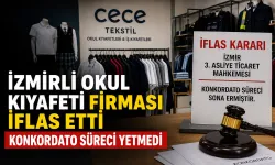 İzmirli okul kıyafeti firması iflas etti: Konkordato süreci yetmedi