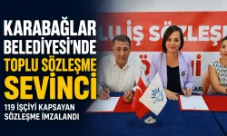 Karabağlar Belediyesi’nde toplu sözleşme sevinci