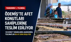 Yangında evlerini kaybeden Ödemişliler yeni yuvalarına kavuşuyor: Teslimatlar ay sonunda başlayacak