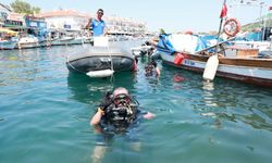 Foça'da kapsamlı deniz ve kıyı temizliği: Atıklar farkındalık oluşturmak için sergilenecek