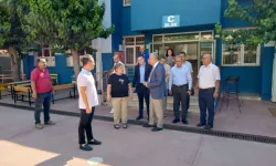 Ödemiş'te hükümlü ve yükümlüler okulları yeni döneme hazırlıyor: Katılımcılara boyacılık belgesi verilecek