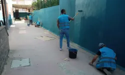 Ödemiş'te hükümlü ve yükümlüler okulları yeni eğitim öğretim yılına hazırlıyor