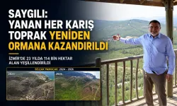 AK Parti İl Başkanı Saygılı: İzmir’de yanan alanların tamamı yeniden ormanlaştırıldı