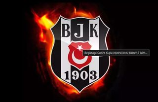 Derbi öncesinde  Beşiktaş'tan kötü haber!