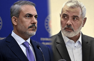 Hakan Fidan, Hamas Siyasi Büro Şefi İsmail Haniye ile görüştü