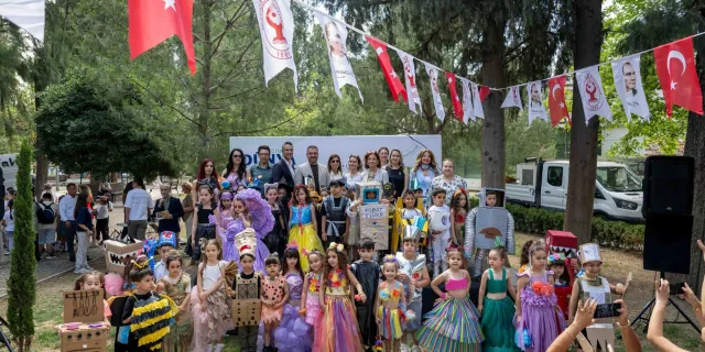 Bornova'da Dünya Çevre Günü... Etkinlikler renkli anlara sahne oldu