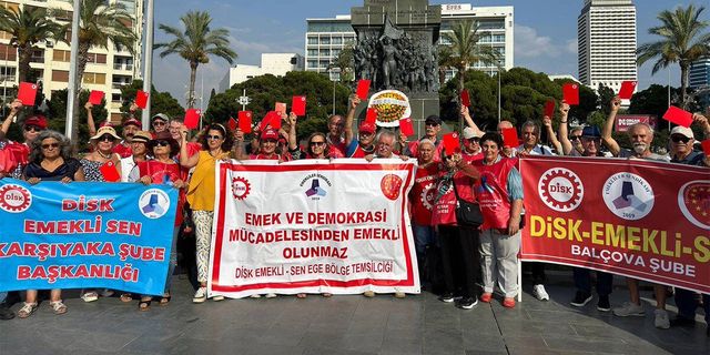 Emeklilerin geçim derdi bitmiyor: Bugün İzmir'den ses yükseltecekler