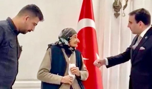 82 yaşındaki Şerefnaz Teyze tek maaşı olan yaşlılık maaşını depremzedelere bağışladı