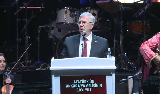 ABB Başkanı Mansur Yavaş: 'Ankara, istiklalin kentidir'