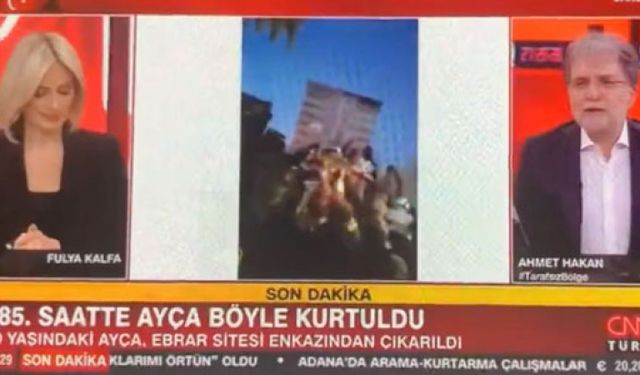 Ahmet Hakan'dan canlı yayında skandal soru: Rekor Ayça'da mı?