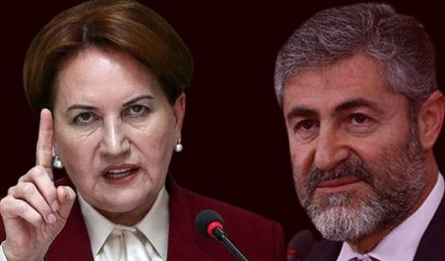 Akşener Bakan Nebati'ye sert çıktı! 'Hayırdır sadaka mı dağıtıyorsunuz, kendinize gelin!'